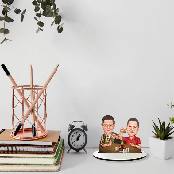 Erkek Arkadaşlar Karikatür Biblo 18