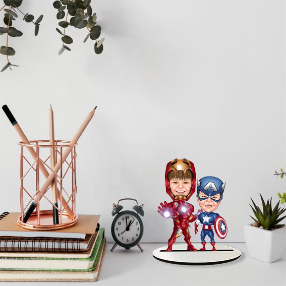 Erkek Kardeşler Karikatür Biblo 2