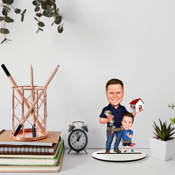 Baba Oğul Karikatür Biblo 8