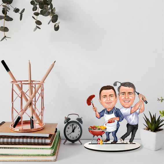 Erkek Arkadaşlar Karikatür Biblo 14