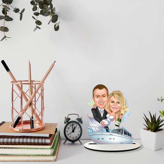 Gelin Damat Karikatürlü Biblo 38