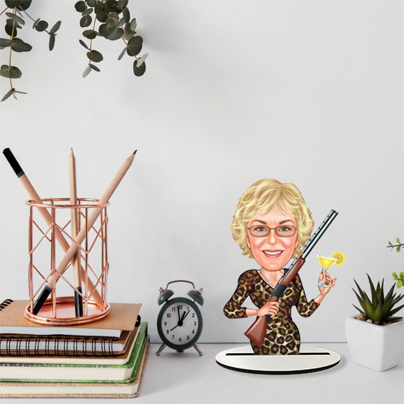 Kız Karikatür Biblo 23