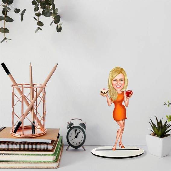 Kız Karikatür Biblo 25