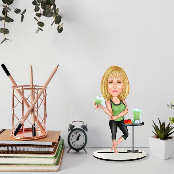 Kız Karikatür Biblo 26