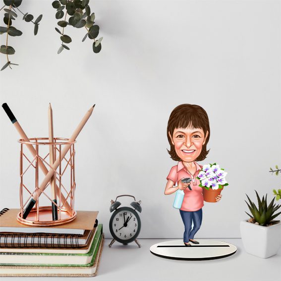 Kız Karikatür Biblo 30