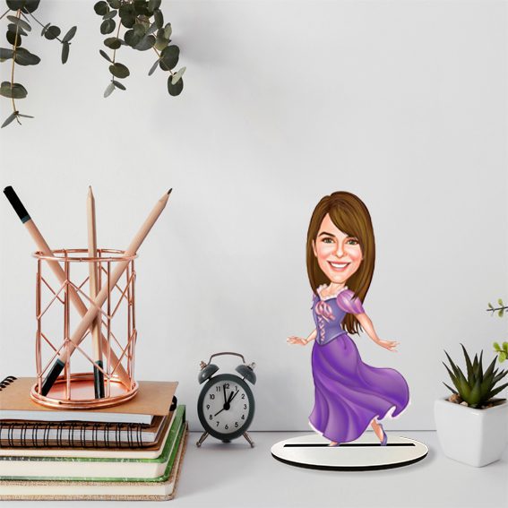 Kız Karikatür Biblo 31