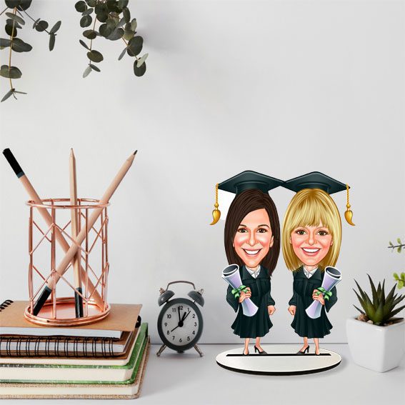 Mezun Kızlar Karikatür Biblo 1