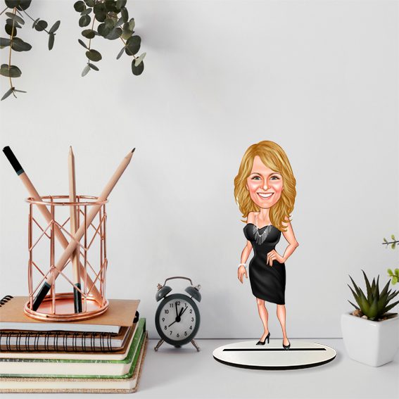 Kız Karikatür Biblo 7