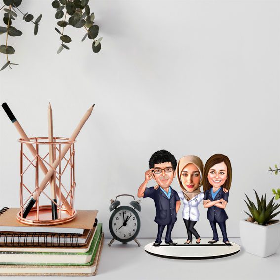 Doktor Arkadaşlar Karikatürlü Biblo 2