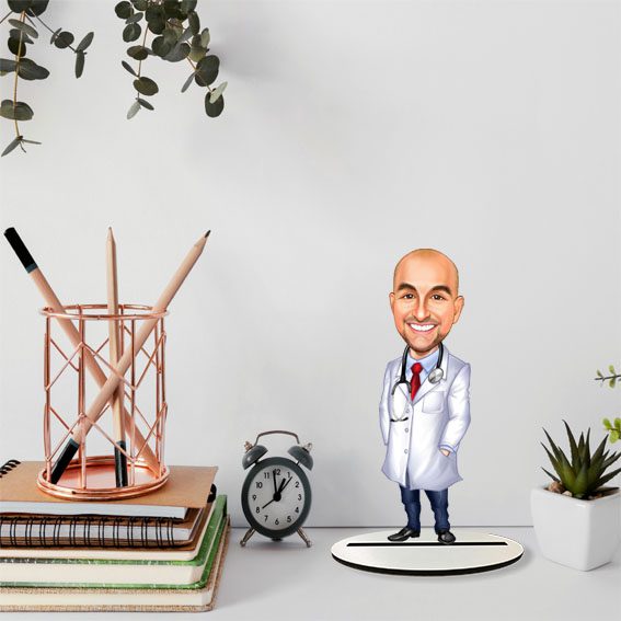 Erkek Doktor Karikatür Biblo 7