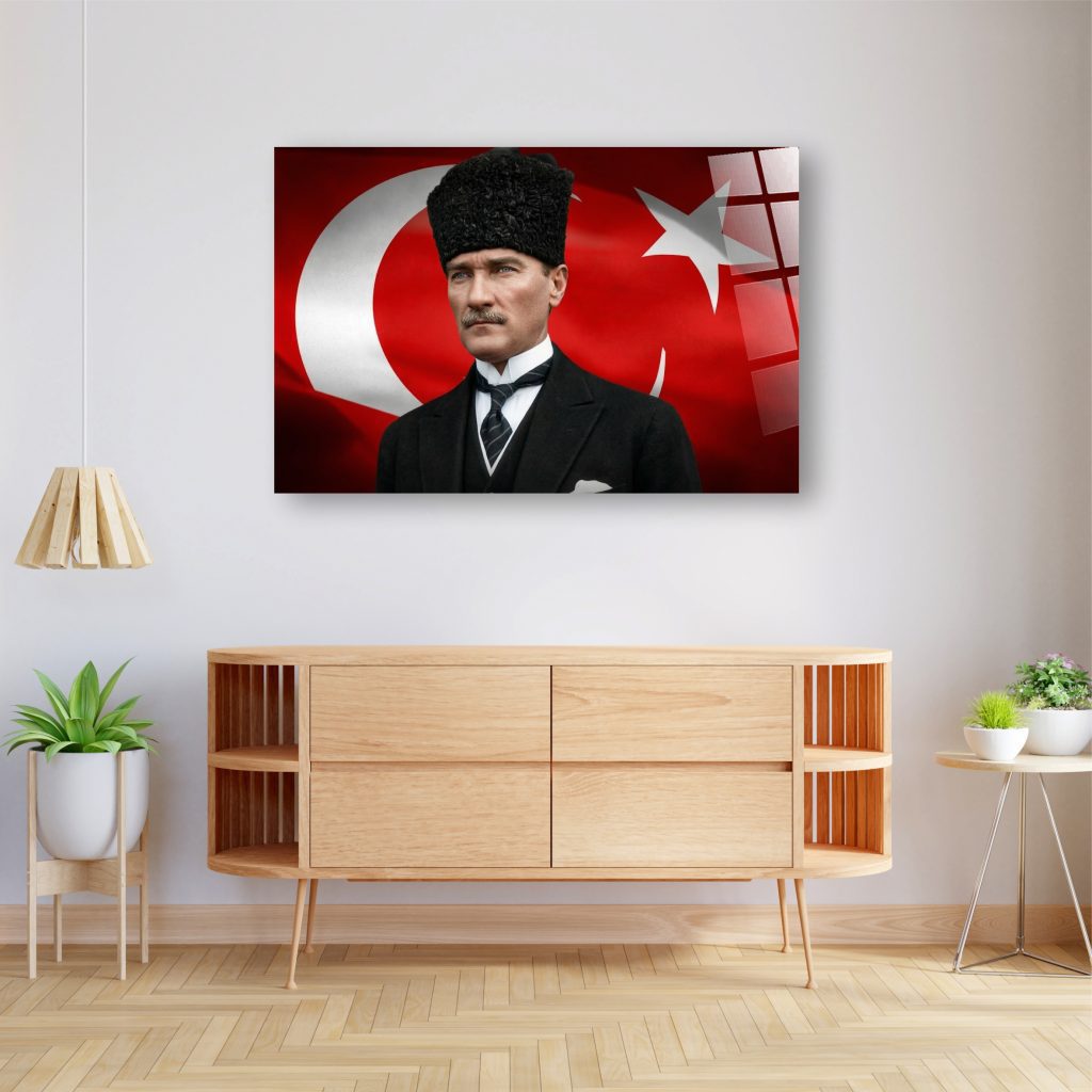 Atatürk Cam Tablo 14
