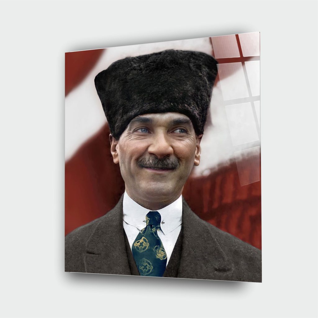 Atatürk Cam Tablo 13