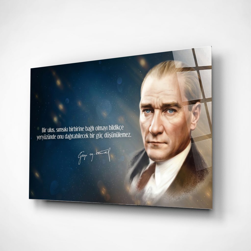 Atatürk Cam Tablo 17