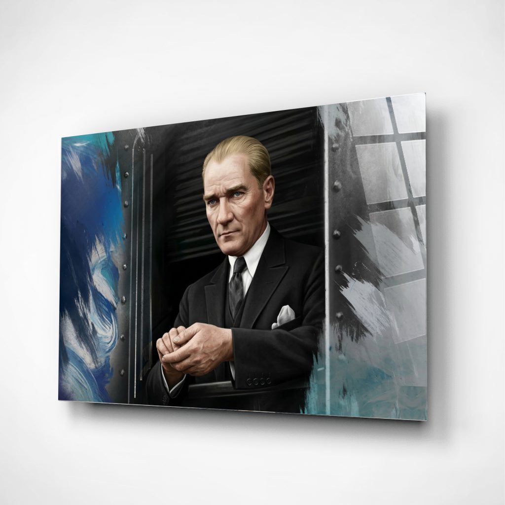 Atatürk Cam Tablo 18