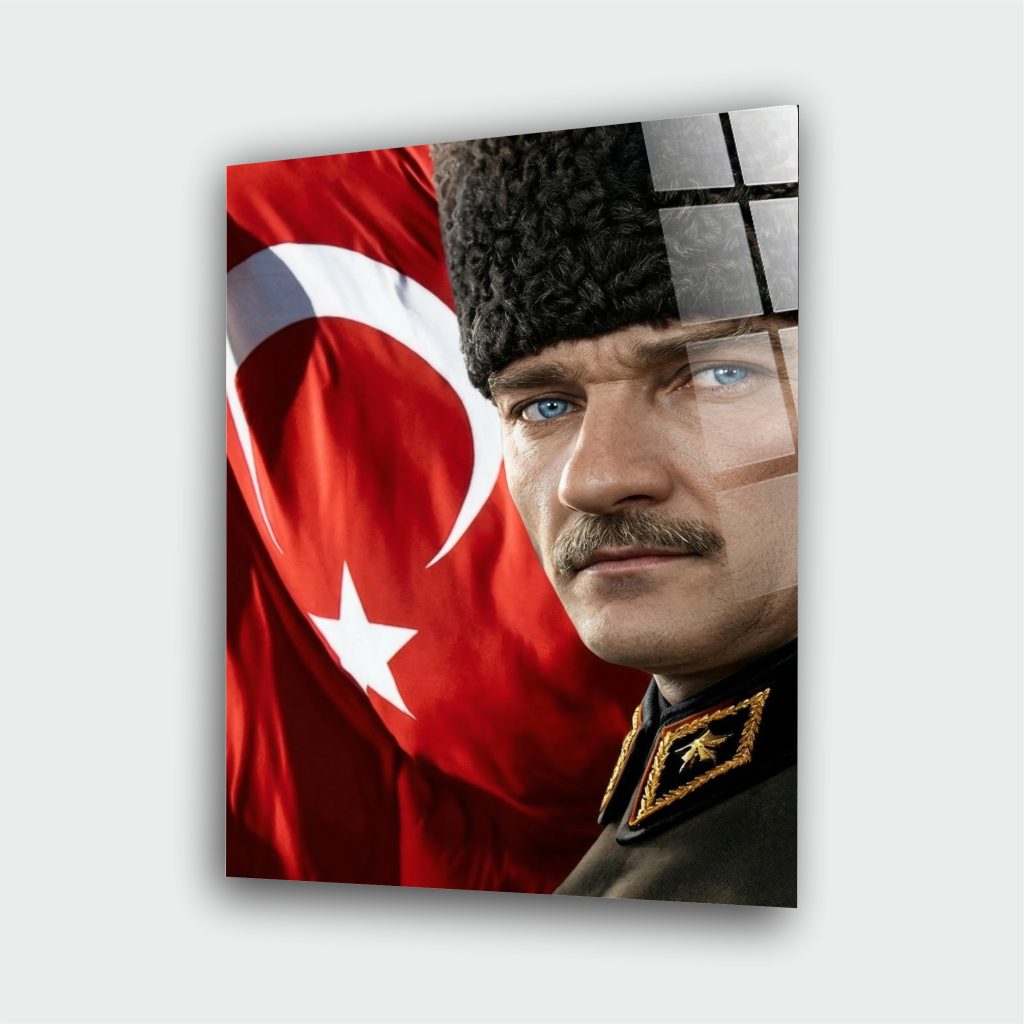 Atatürk Cam Tablo 2