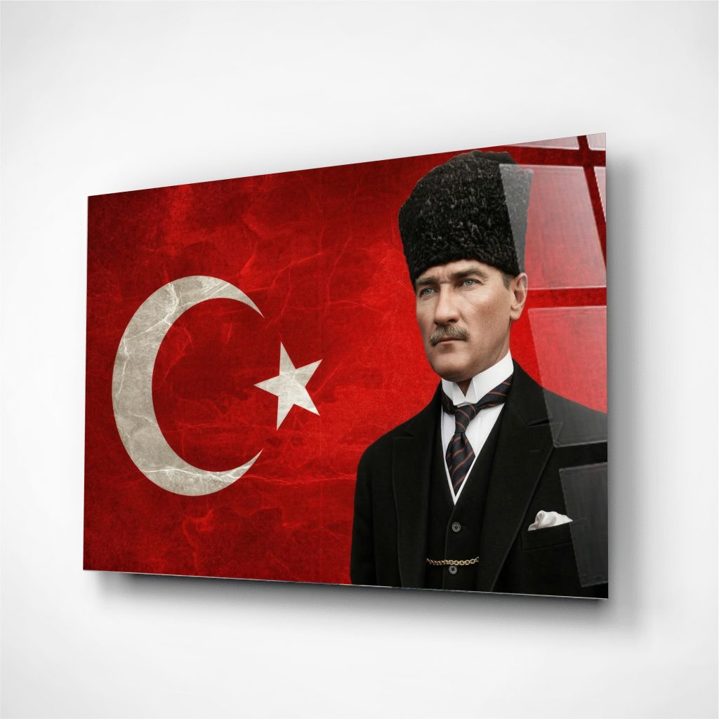 Atatürk Cam Tablo 7