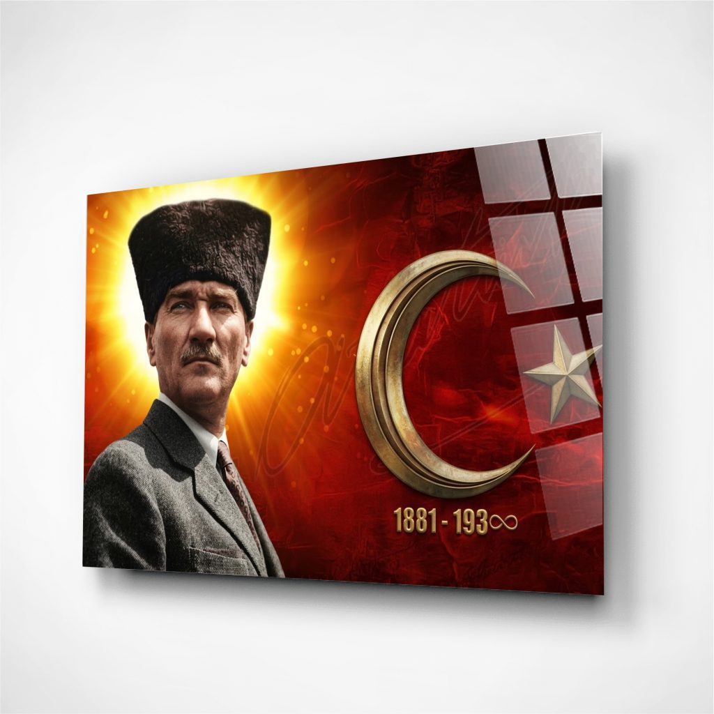 Atatürk Cam Tablo 11