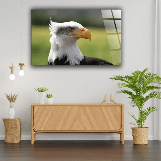 Alternative view of Kartal Portre Cam Tablo 5