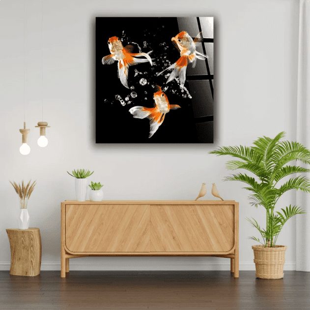 Alternative view of Balık Cam Tablo 4