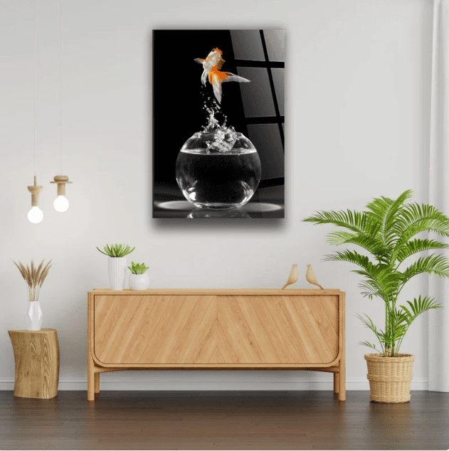 Alternative view of Balık Cam Tablo 5