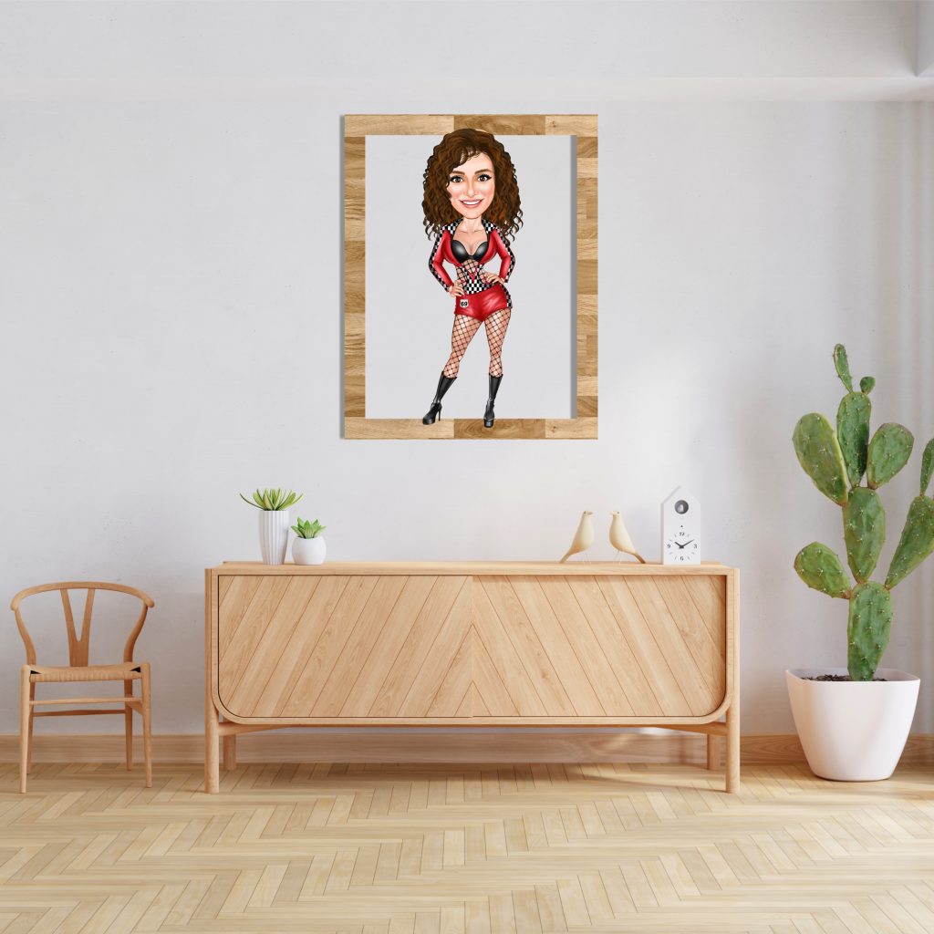 Alternative view of Kız Araba Yarışçısı 1