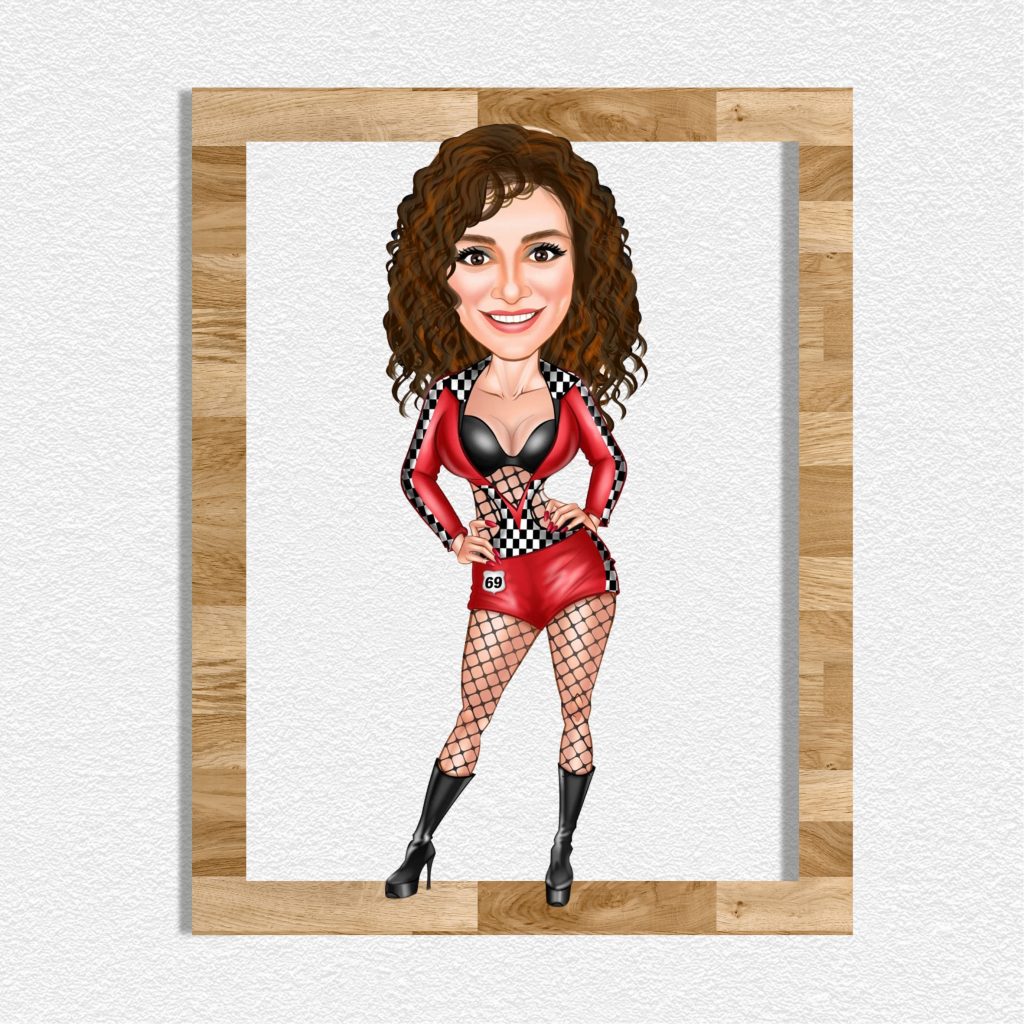 Kız Araba Yarışçısı 1