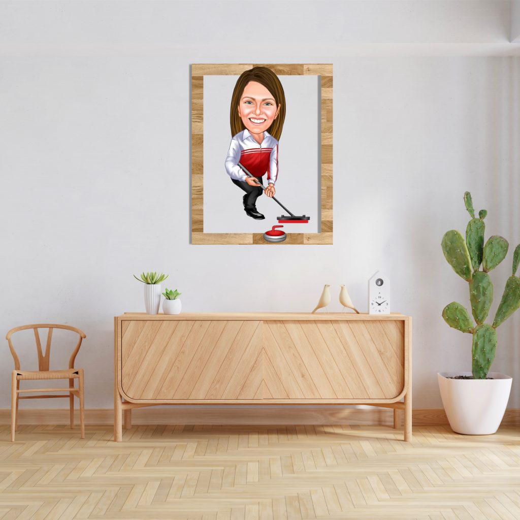 Alternative view of Kız Buz Hokeyi Sporcu 1