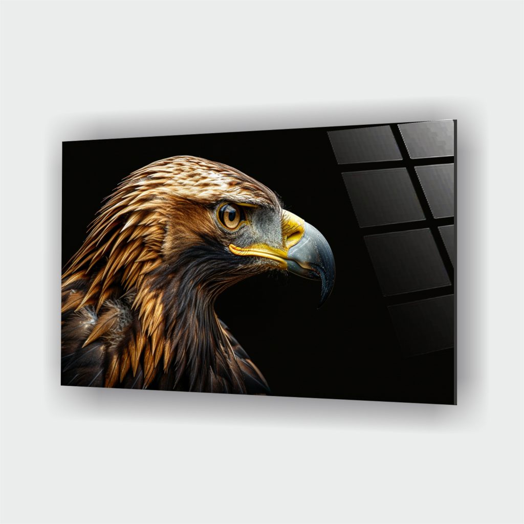 Alternative view of Kartal Portre Cam Tablo  6