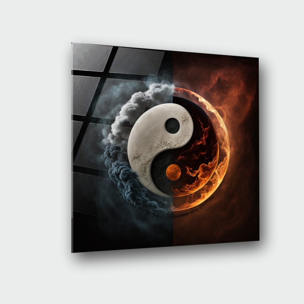 Yin and Yang Cam Tablo 1