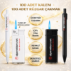 Promosyon 100 ad Rüzgar Çakmak ve 100 ad Kalem Seti
