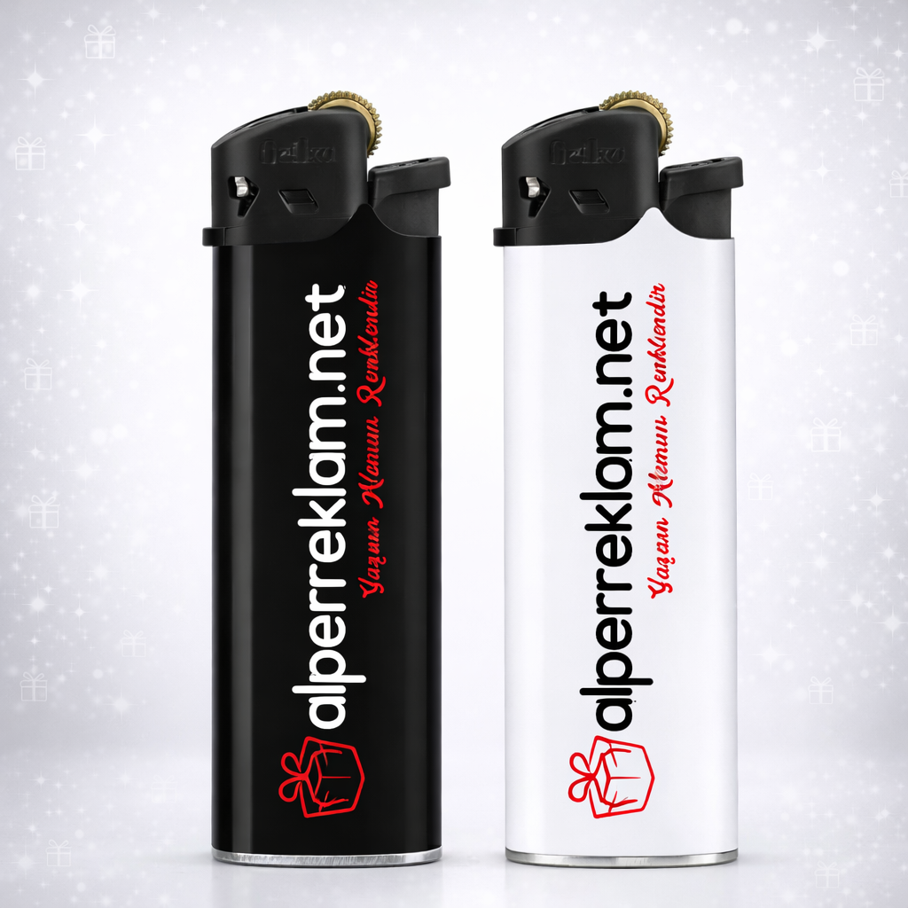 Koko 401 Büyük Boy Slim Baskılı Çakmak